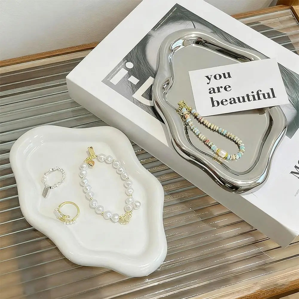 Cloud Ceramic Jewelry Tray