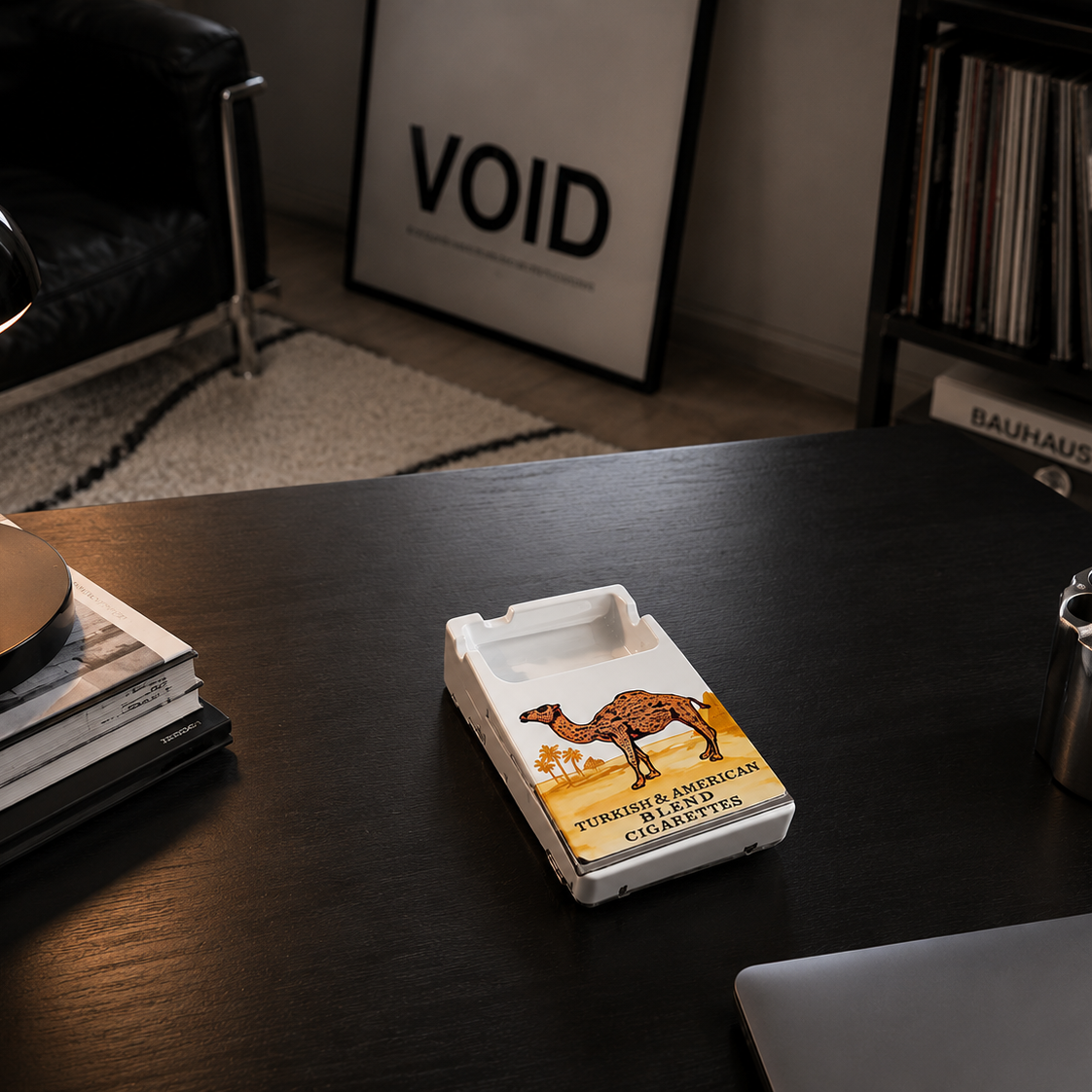 Ceramic Ashtray "Camel" Cigarette Case - Smoking Accessories