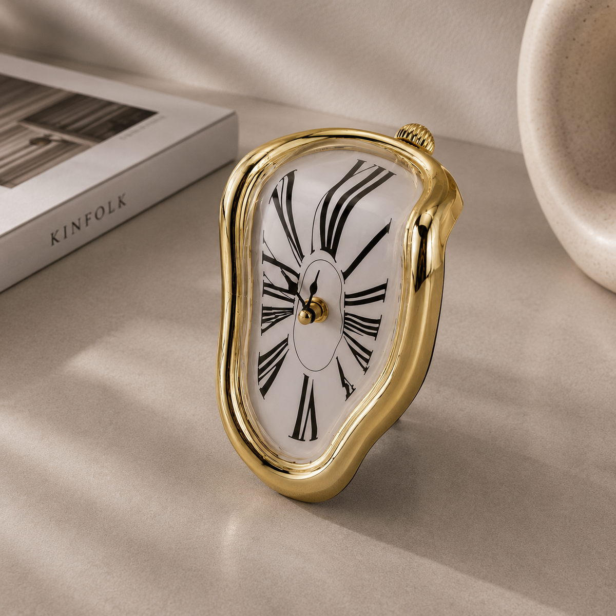 Melting Salvador Dalí Inspired Wall Clock